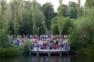 Freudensee Seebühne Gemeinde Hauzenberg